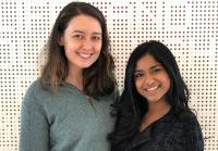 Elena Wadden and Natasha Natarajan